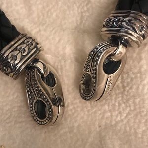 Men’s Di Modolo leather bracelet